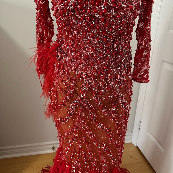 Evening Gown-Custom Made from Nusha Valentina - Picture 3 of 7